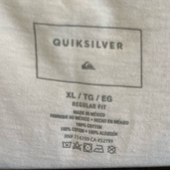 Quicksilver Men’s Short Sleeve T-Shirt - Picture 7 of 9